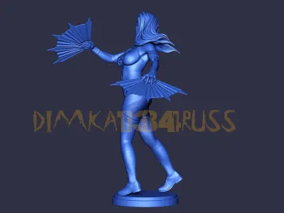 kitana 3D print model