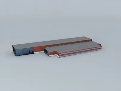 Gneisveien Facilities Free 3D model