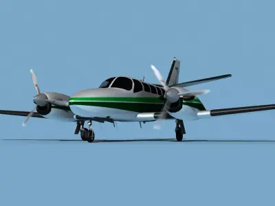 Cessna F406 Caravan II V06 3D model