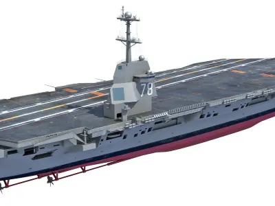 US Navy Ships 3D model