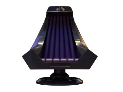 Emperors Chair 1-12 scale Blackseries 3D print model