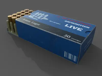 Ammo box 3D model