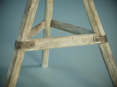 Judas Cradle PBR Low-poly 3D model