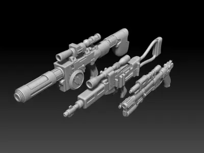 Game asset 02 bundle package 3d files 3D model