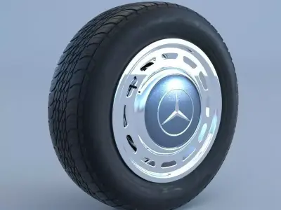 Mercedes-Benz Classic Wheel 3D model