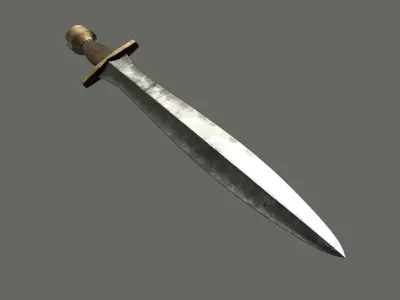 Xiphos - Greek Sword 3D model