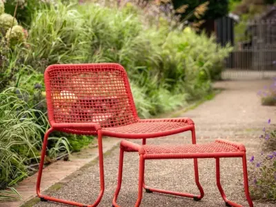 Model 3D Rope Lounge Chair Free 3D model