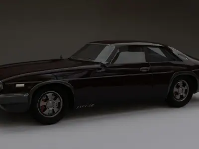 Jaguar XJS v12 3D model
