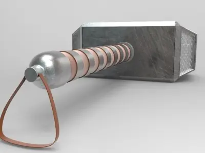 thor hammer 3D model shop