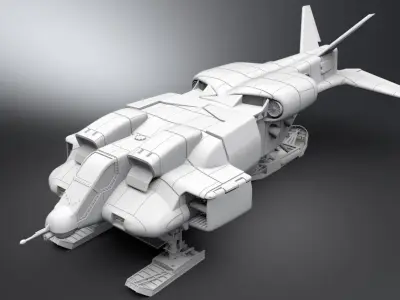 UD4L Cheyenne Scale model 3D print model