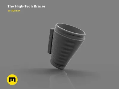 The High-Tech Bracer 3D model