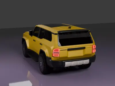 2024 Toyota Landcruiser Free 3D model