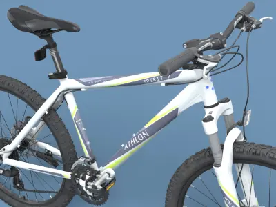 Mountain Bike 3D model 4
