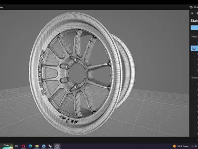 Lenso VENOM 5 Low-poly 3D model