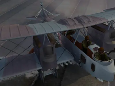 Gotha G-4 - G-IV 3D model