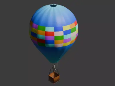 globo aerostatico 3D model