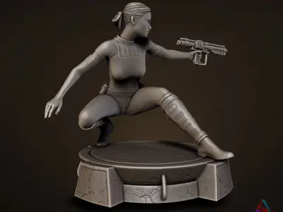 Padme Amidala - Starwars 3D print model purchase