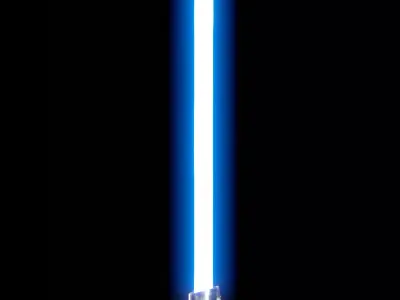 Anakins First Light Saber Free 3D model
