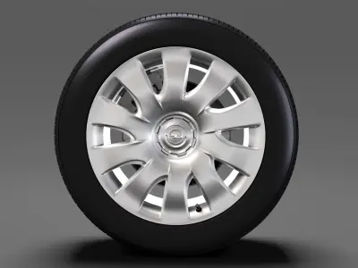 Opel Combo wheel 2015 3D model