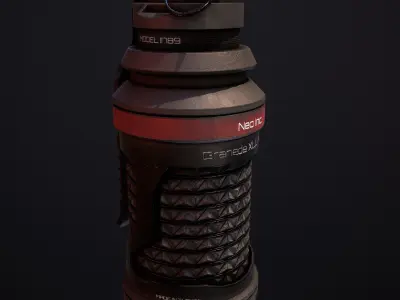 Grenade star wars helmet 3D model