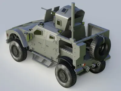 Oshkosh M-ATV Military Jeep 3D Print Model 3D print model