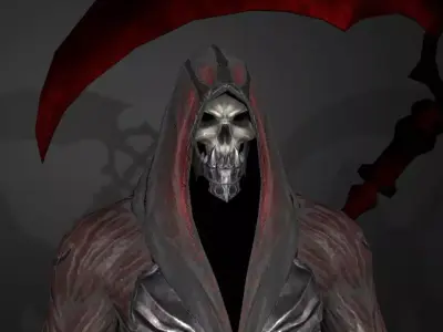 moon shadow death 3D model