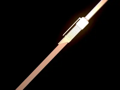 HIE Game Ready Sword D180205 Low-poly 3D model