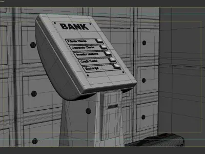 Bank Accessories 3D model