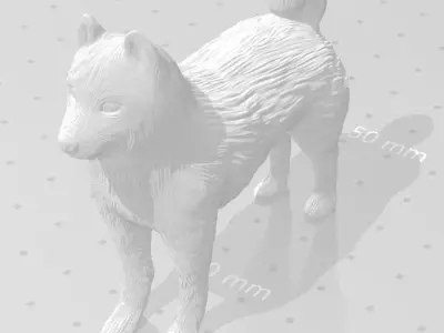 DOG Shiba Inu stl 3D model