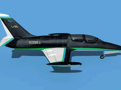 Aero Vodochody L-39C Albatross V03 3D model