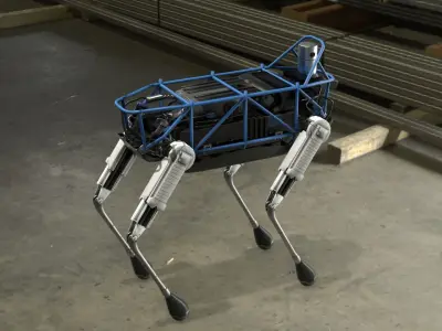 Spot Classic Robot Boston Dynamics Low-poly 3D model