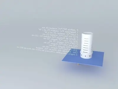 Mini Siphon Bell Affnan 3D model