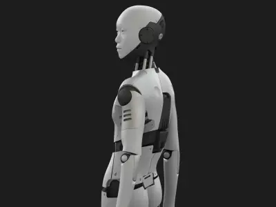 ANDROID MANO RIGGED 3D model