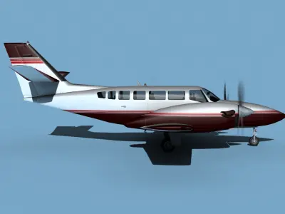 Cessna F406 Caravan II V14 3D model