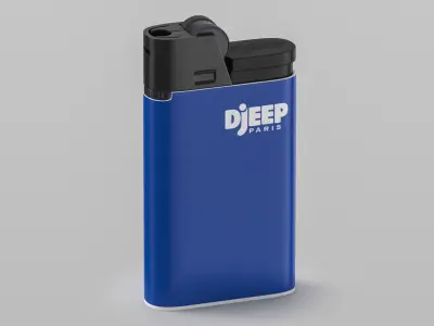 Djeep Lighter 01 3D model