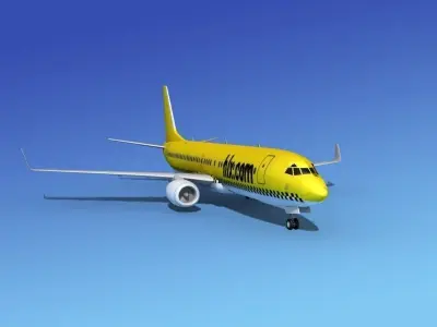 Boeing 737-800 HLX 3D model