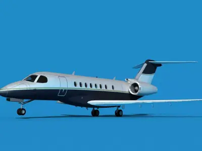 Cessna Citation C700 Longitude V02 3D model