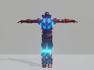 IRONMAN 3D MODEL avengers iron man 3D model