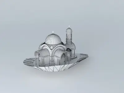 Uspenie na presveta Bogorodica Church in Pamporovo Free 3D model