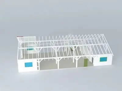 rec hall Free 3D model