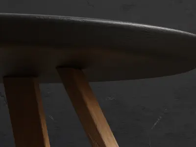 Coffee Table Free 3D model 8