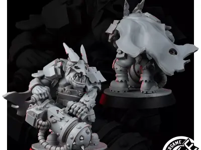 ORK HOLLOW SHELLZ KOMMANDOS T1 3D model