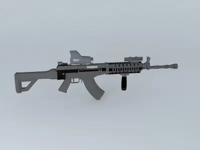 QBZ03 CUSTOM Free 3D model
