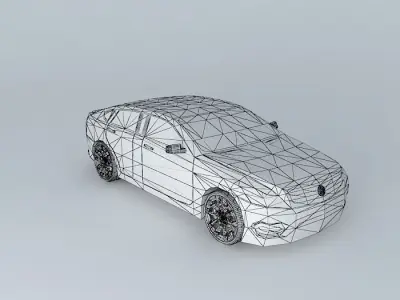 Presidential Car NEG Free 3D model