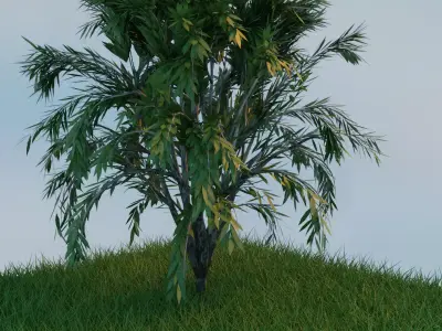 0A Cutting-Edge Realistic 3D Grass Model Low-poly 3D model