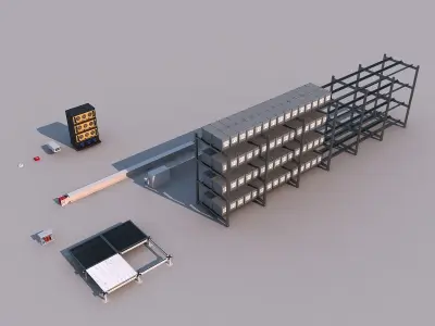 Electric Equipment 3D model