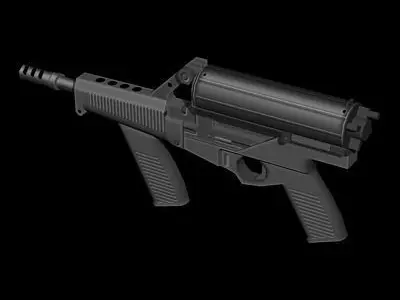 Weapons Collection 02 Low-poly 3D model