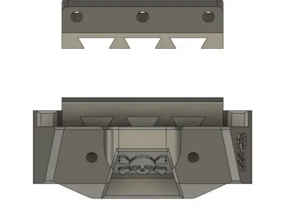 Traxxas Stampede Strong Bulkhead 3D print model