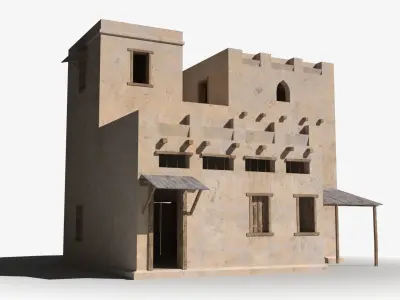 Arab x15 Low-poly 3D model