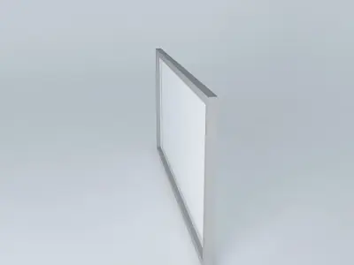 20 by 10 screen Free 3D model